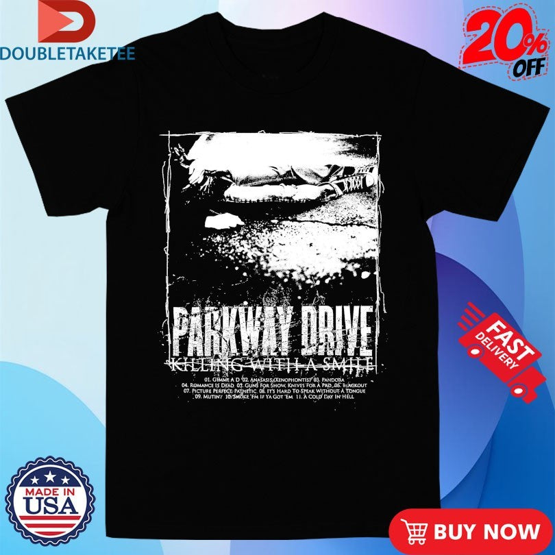 Official Parkway Drive Killing With A Smile Album Shirts