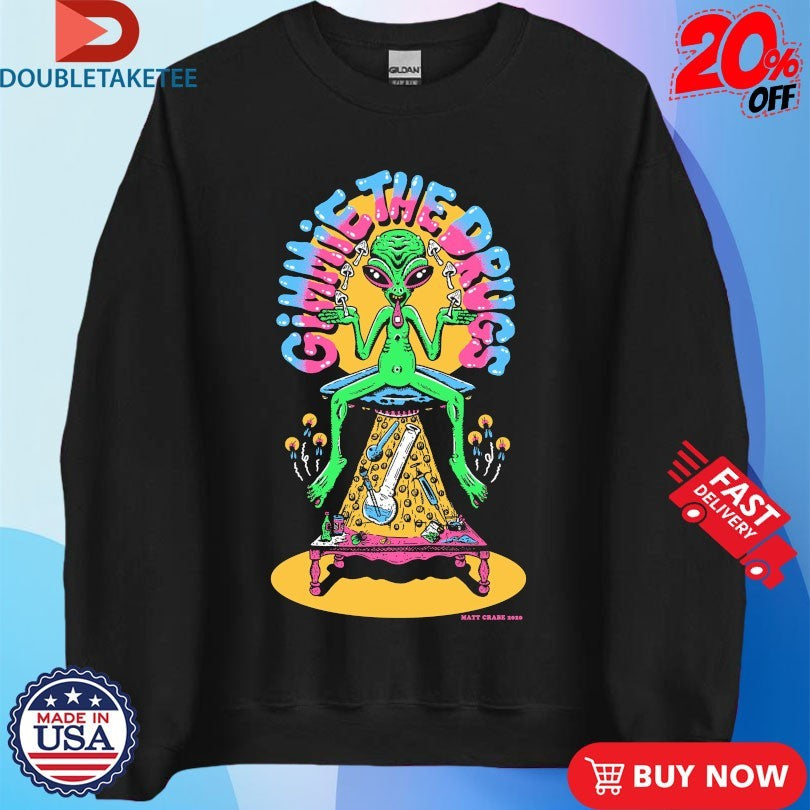 Official Party Alien Matt Crabe Shirts