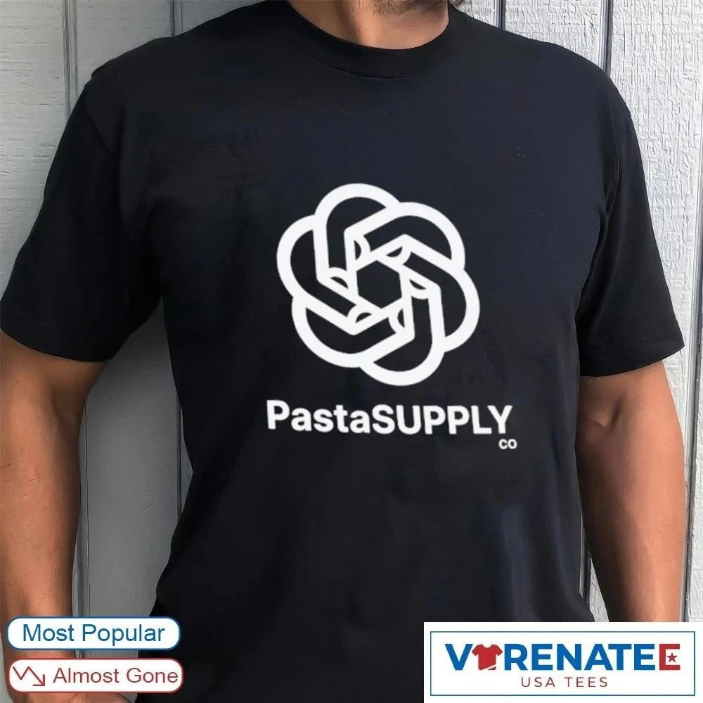 Official Pasta Supply Co Openai Chatgpt Logo T-Shirt