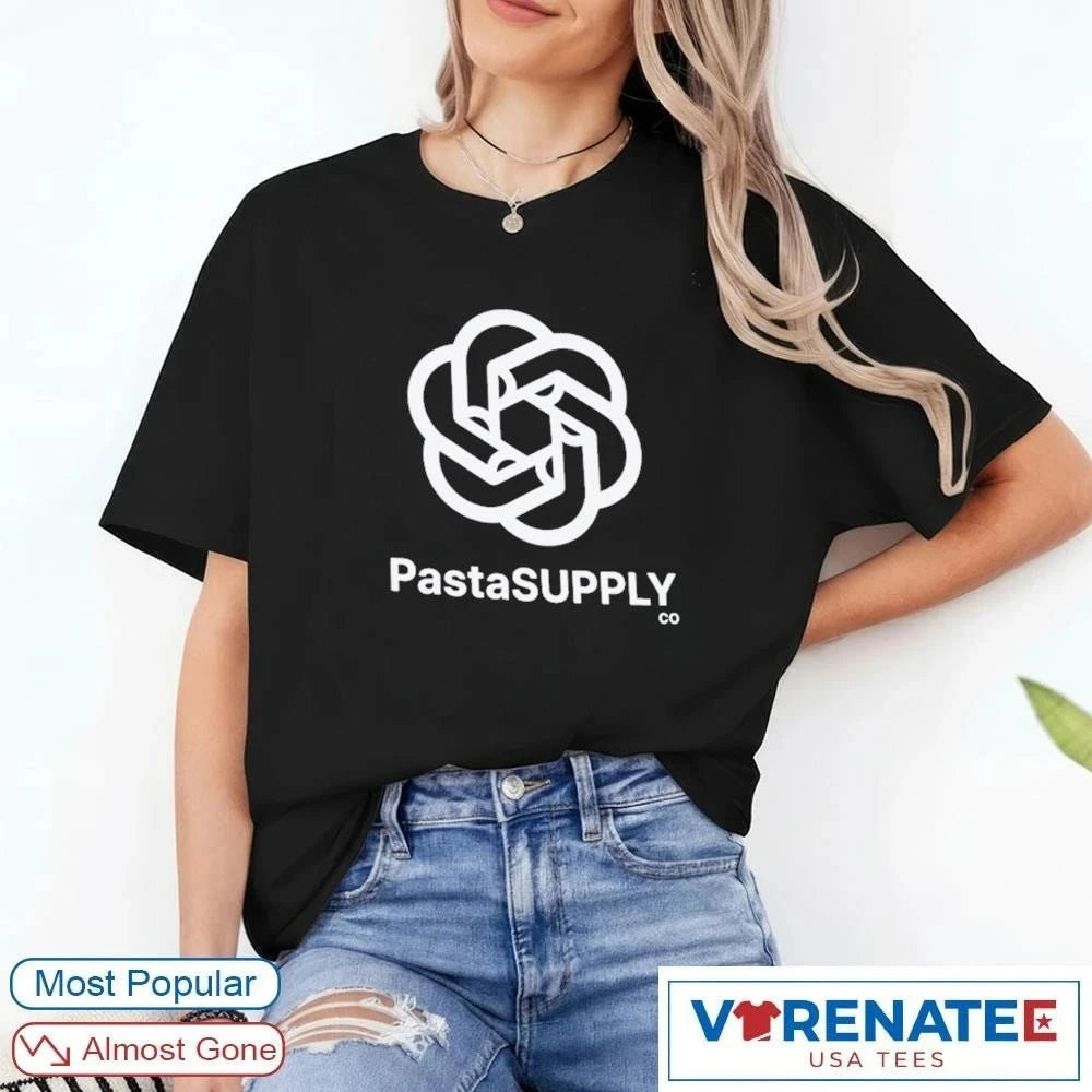 Official Pasta Supply Co Openai Chatgpt Logo T-Shirt
