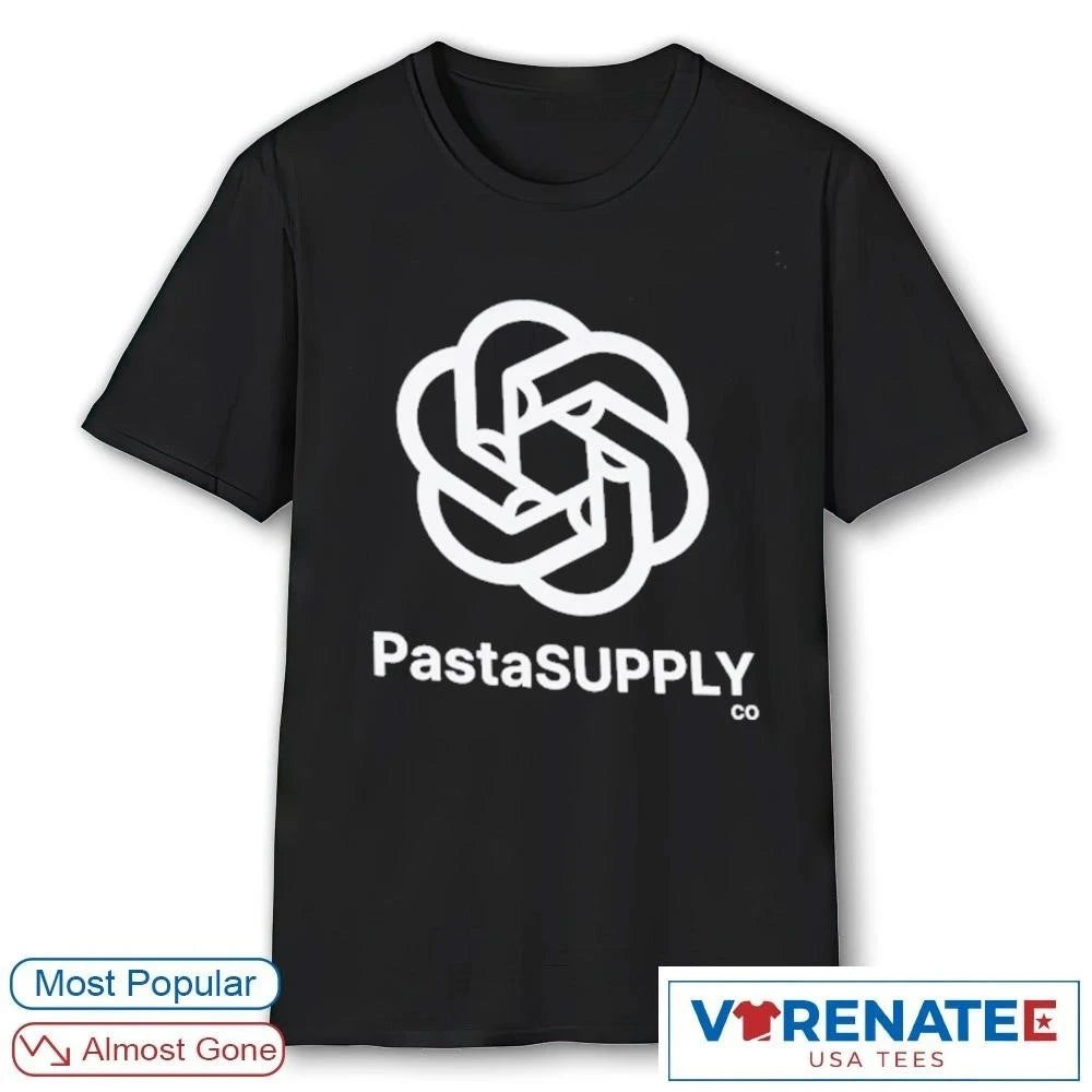 Official Pasta Supply Co Openai Chatgpt Logo T-Shirt
