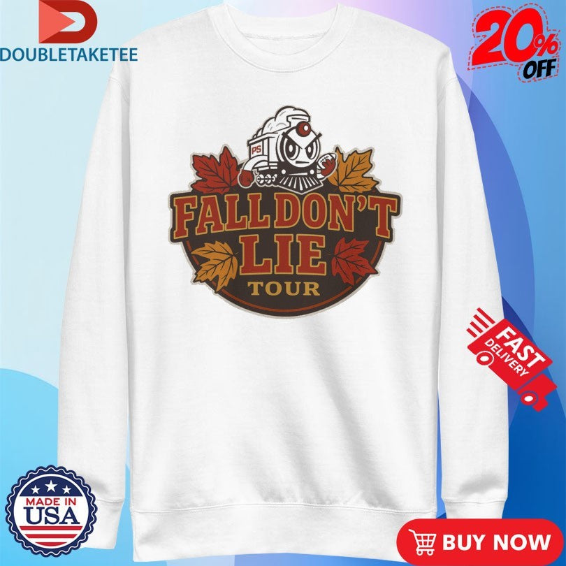 Official Pate State Material Fall Don’t Lie 2025 Tour Train Shirts