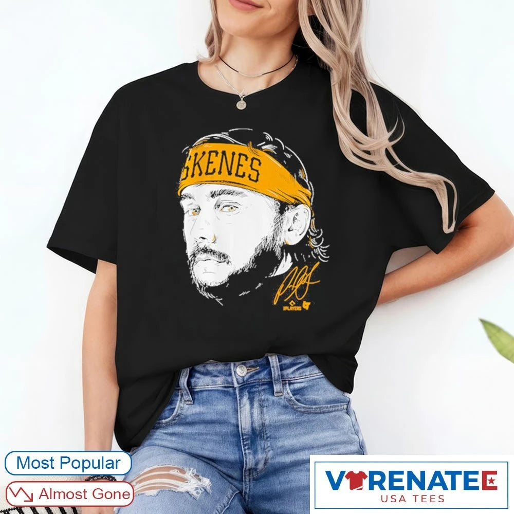 Official Paul Skenes Elite Swag Pittsburgh Pirates MLB Signature T-Shirt