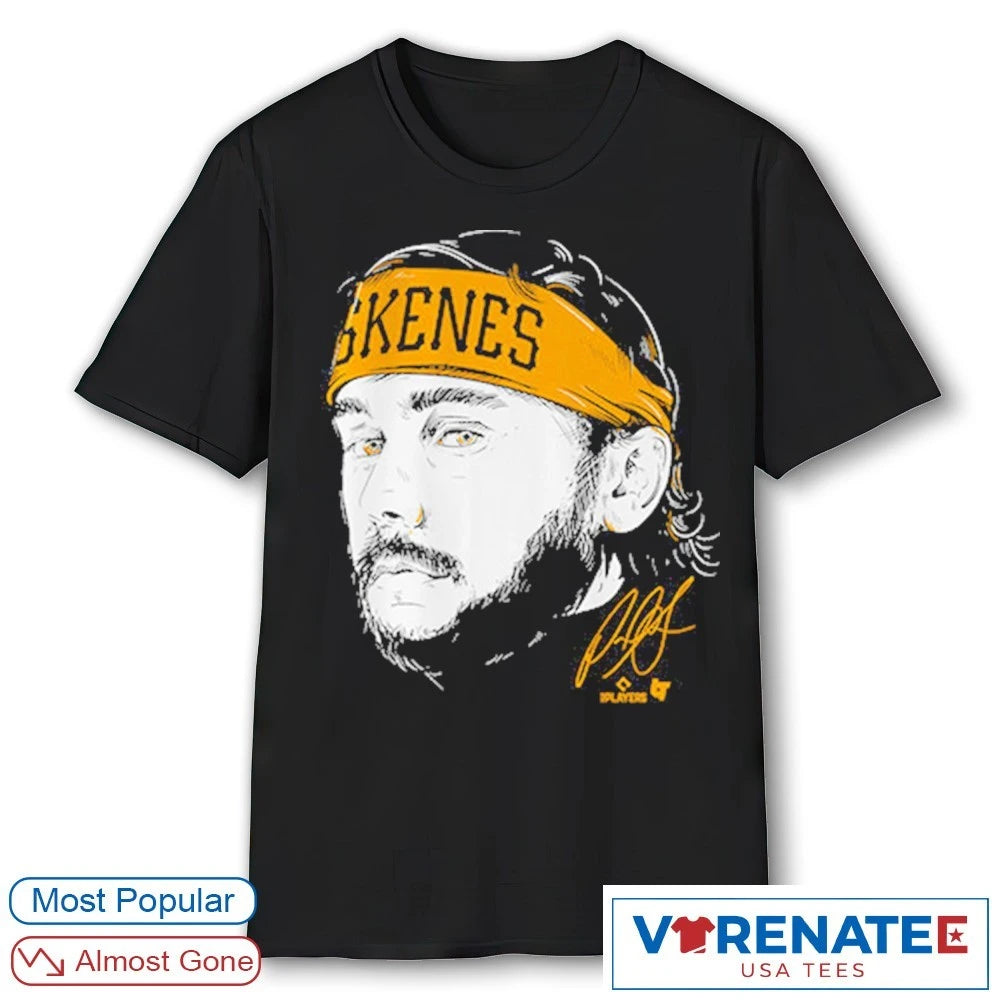 Official Paul Skenes Elite Swag Pittsburgh Pirates MLB Signature T-Shirt