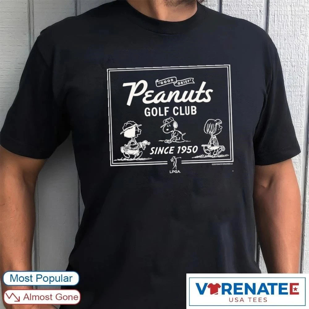 Official Peanuts x LPGA Golf Club Since 1950 T-Shirt