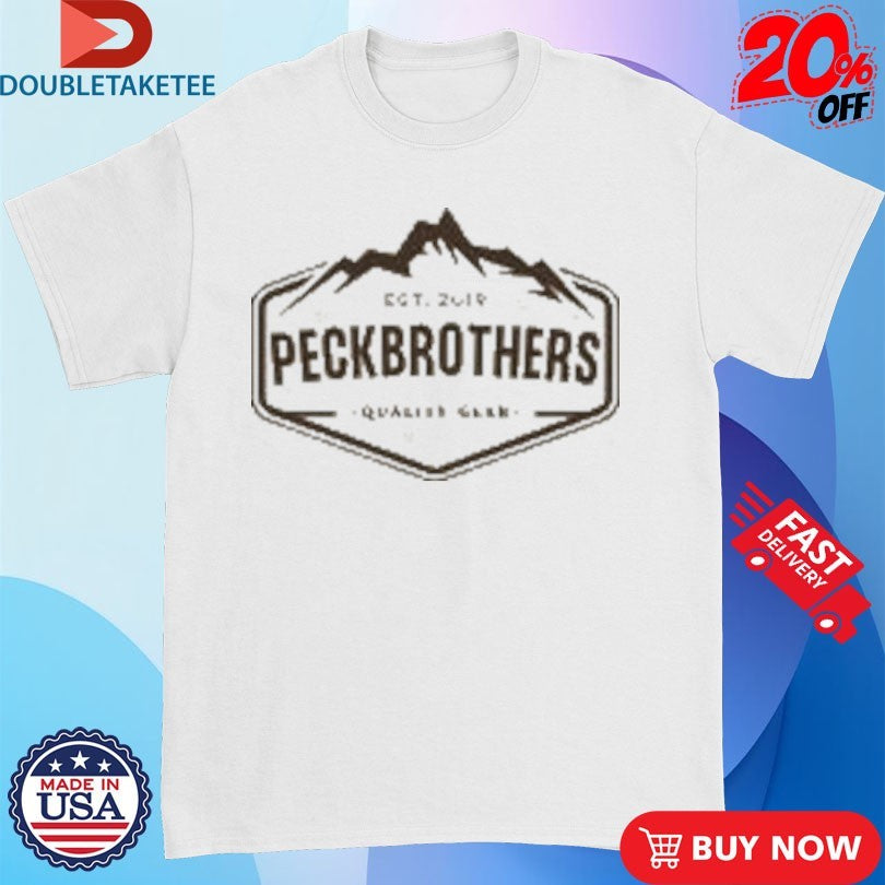 Official Peck Brothers Quality Gear Reflect Est 2019 Mountain Shirts