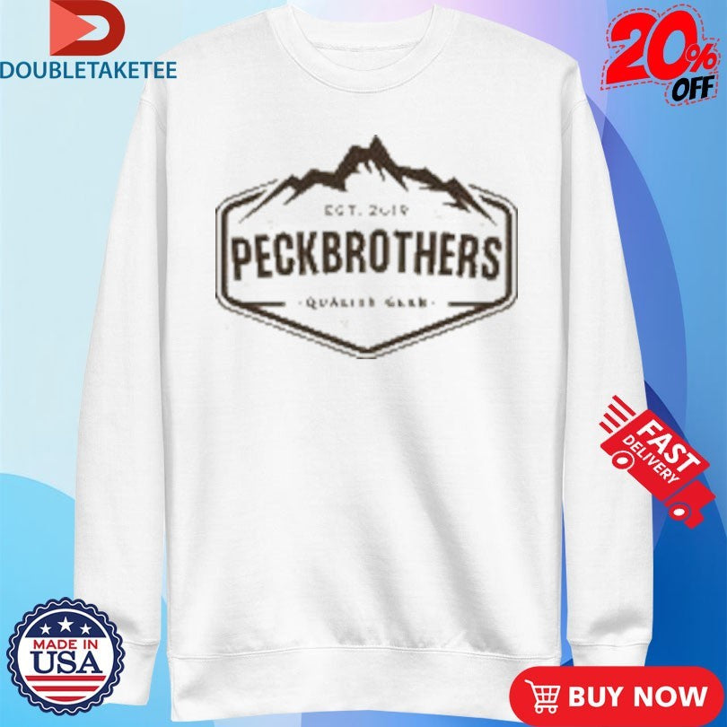 Official Peck Brothers Quality Gear Reflect Est 2019 Mountain Shirts
