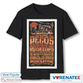 Official Pecos And The Rooftops March 12 2026 Columbus OH Poster T-Shirt