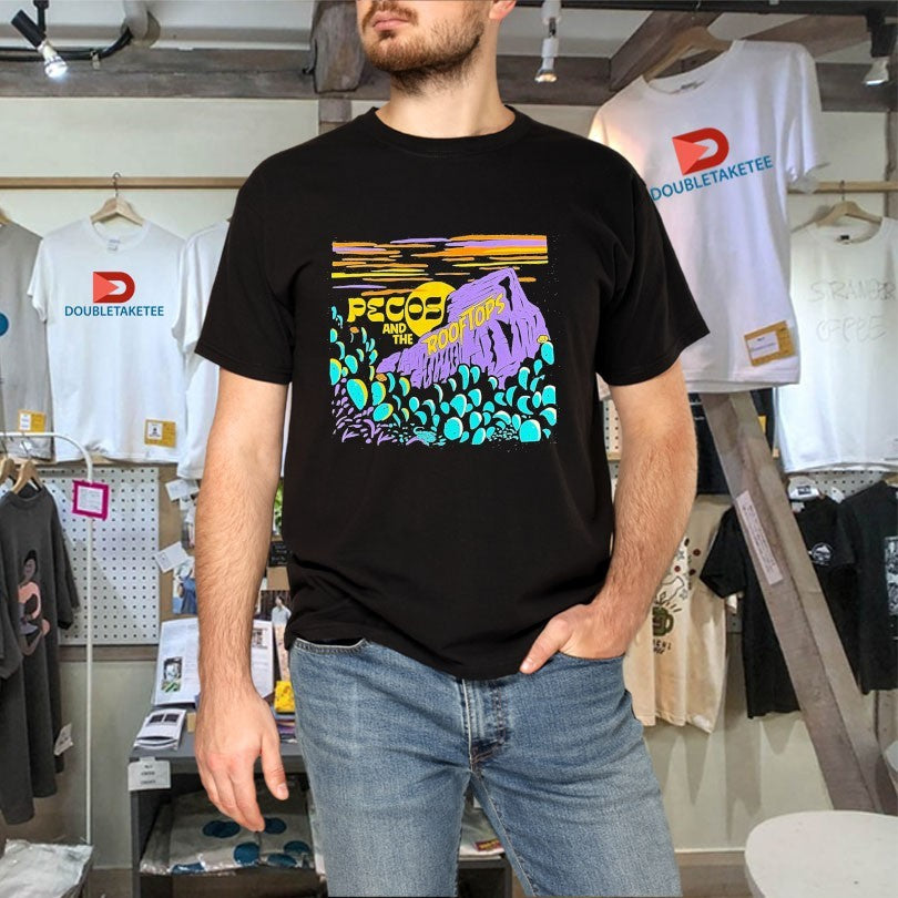 Official Pecos And The Rooftops Skyline Shirts