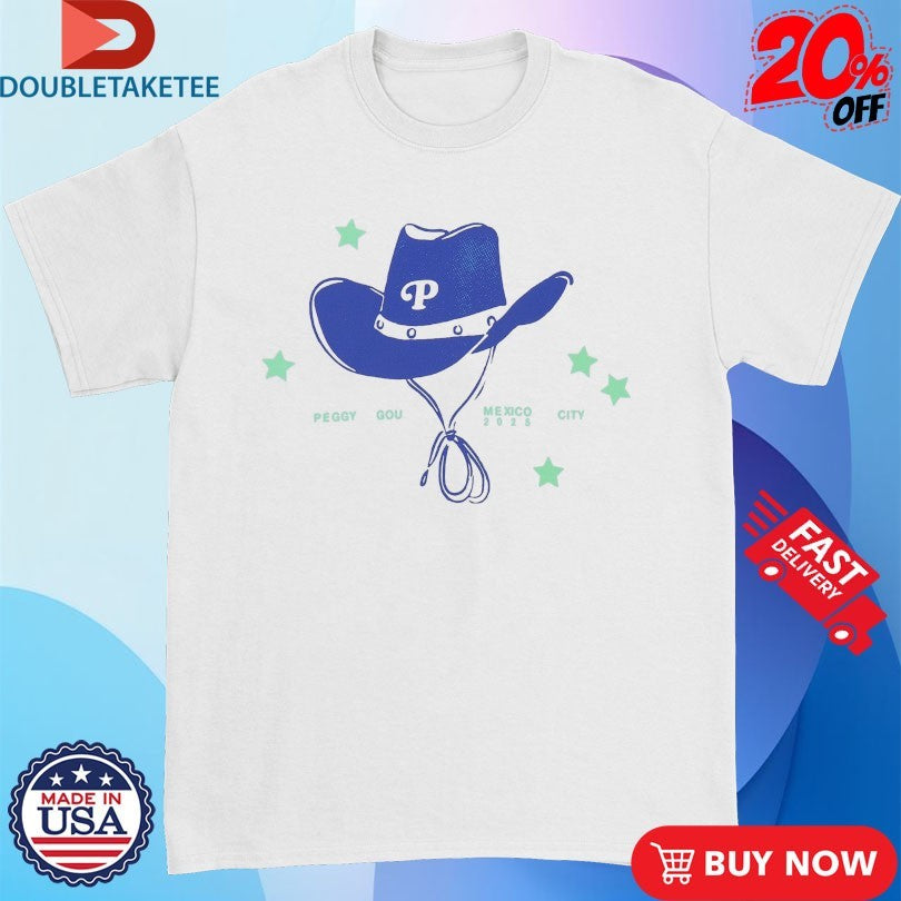 Official Peggy Gou Mexico City Hat Cowgirl T-Shirtss