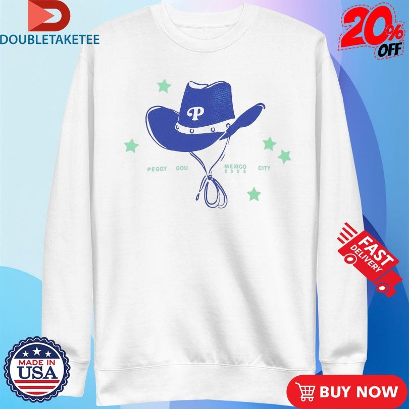 Official Peggy Gou Mexico City Hat Cowgirl T-Shirtss