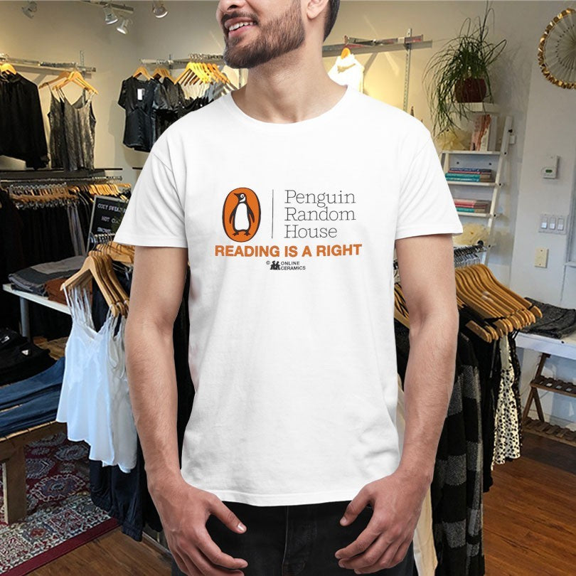 Official Penguin Random House Reading Is A Right Online Ceramics Shirts