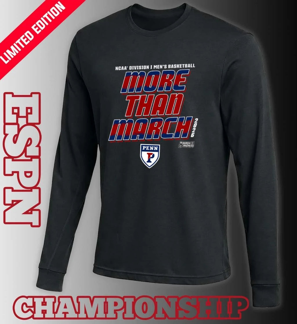 Official Penn Men’s Basketball More Than March 2026 Shirt