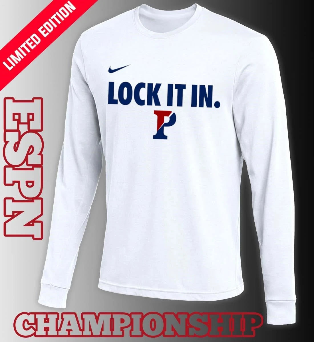 Official Penn Quakers Basketball NCAA Lock It In T-Shirt