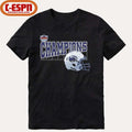 Official Penn State Nittany Lions 2025 Bad Boy Mowers Pinstripe Bowl Champions Helmet Shirt