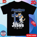 Official Penn State Nittany Lions In My Veins Jesus In My Heart Mascot Cross Shirts