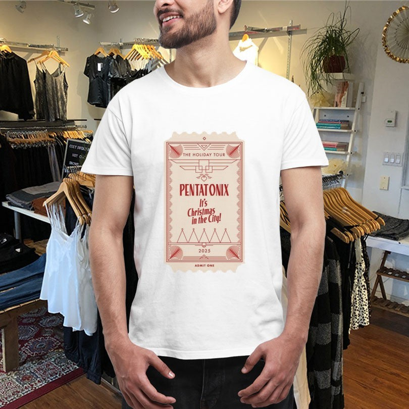Official Pentatonix It’s Christmas In The City The Holiday Tour 2025 Ticket Shirts