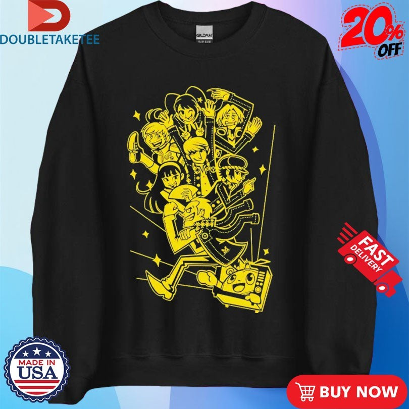 Official Persona 4 Investigation Team Shirts
