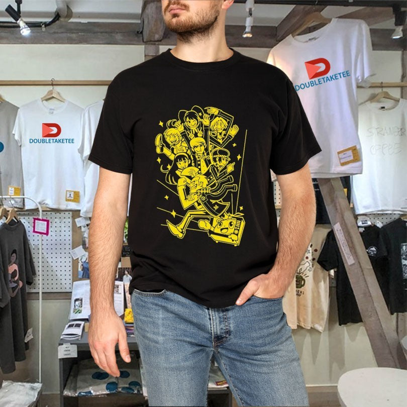 Official Persona 4 Investigation Team Shirts