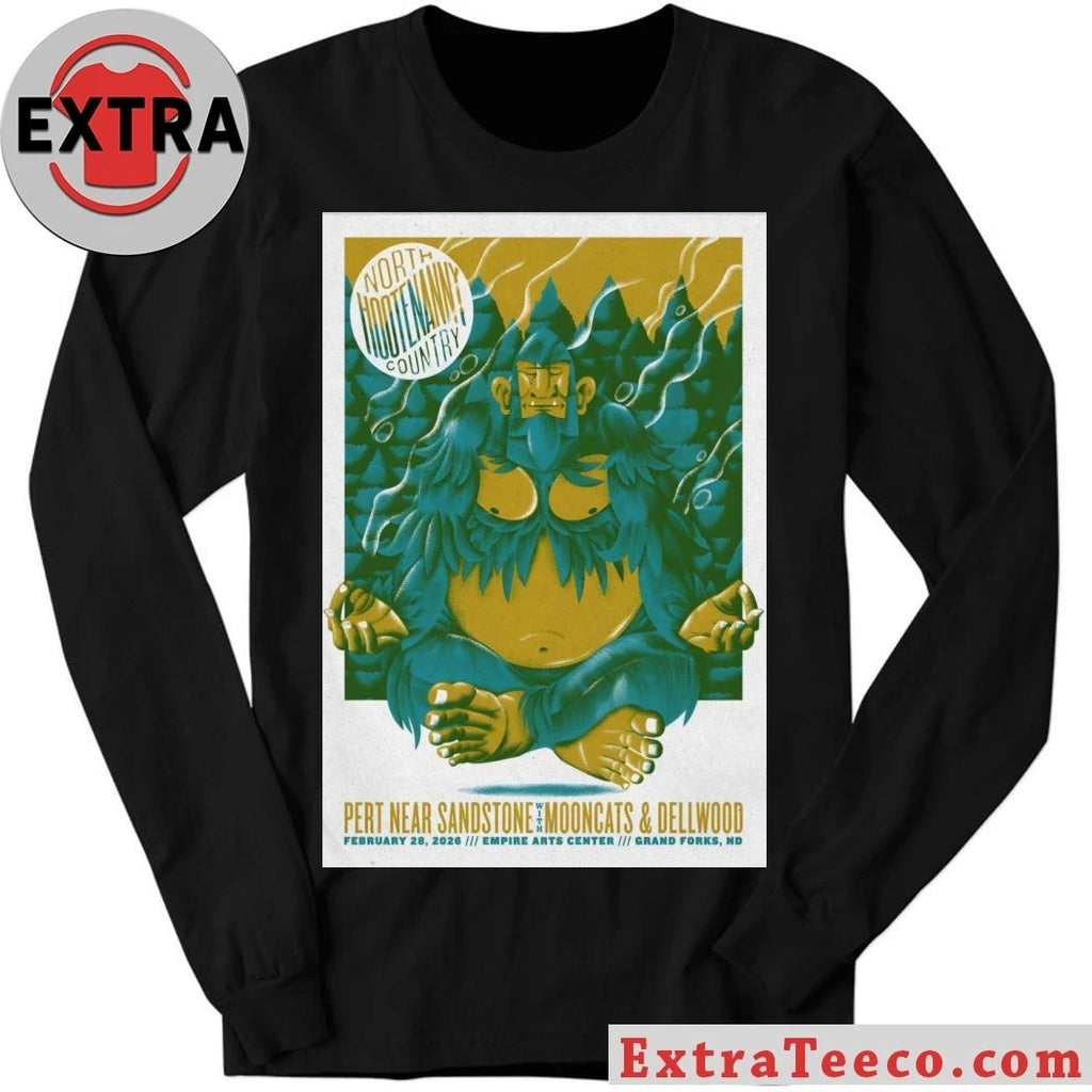 Official Pert Near Sandstone With MoonCats Event Grand Forks ND On Feb 28 2026 Poster Shirt