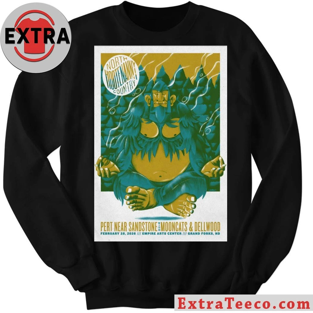 Official Pert Near Sandstone With MoonCats Event Grand Forks ND On Feb 28 2026 Poster Shirt