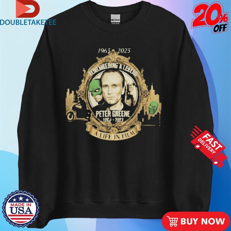 Official Peter Greene Memorial 1965-2025 A Life In Film Shirts