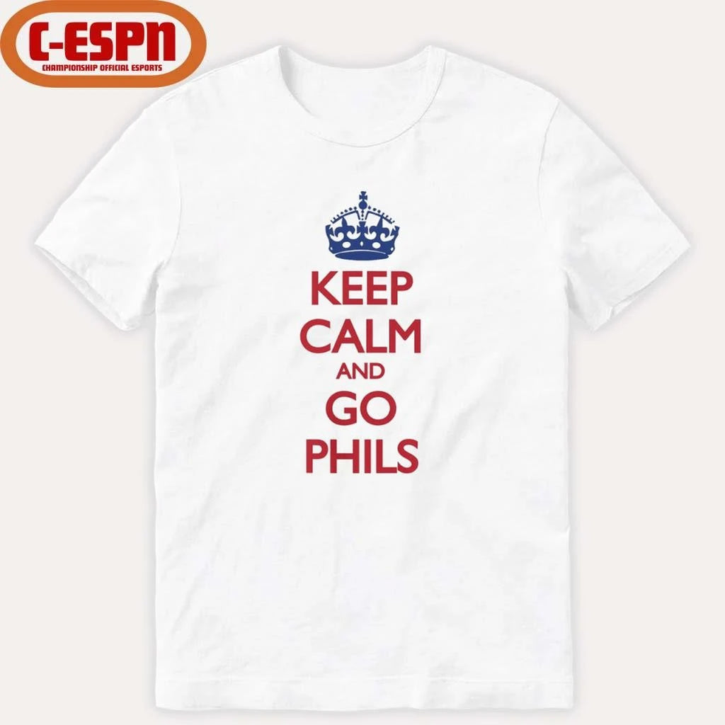 Official Philadelphia Phillies Keep Calm and Go Phils Shirt