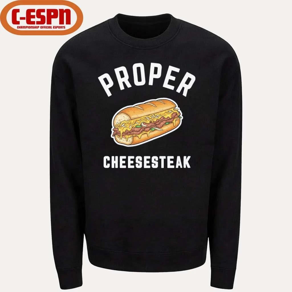 Official Philadelphia Proper Cheesesteak Shirt