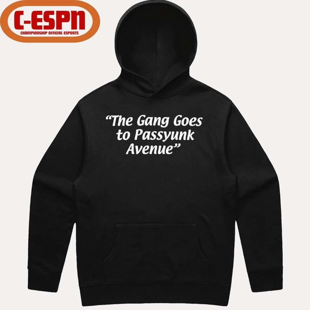 Official Philadelphia The Gang Goes to Passyunk Avenue Shirt