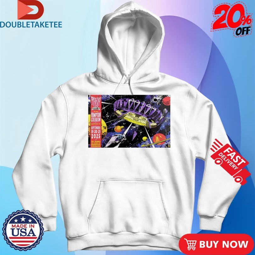 Official Phish Hampton Coliseum LE Sept 2025 Shirts