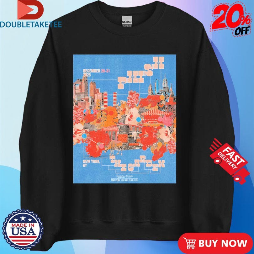 Official Phish NYC Dec 28-31 2025 Tour Shirts