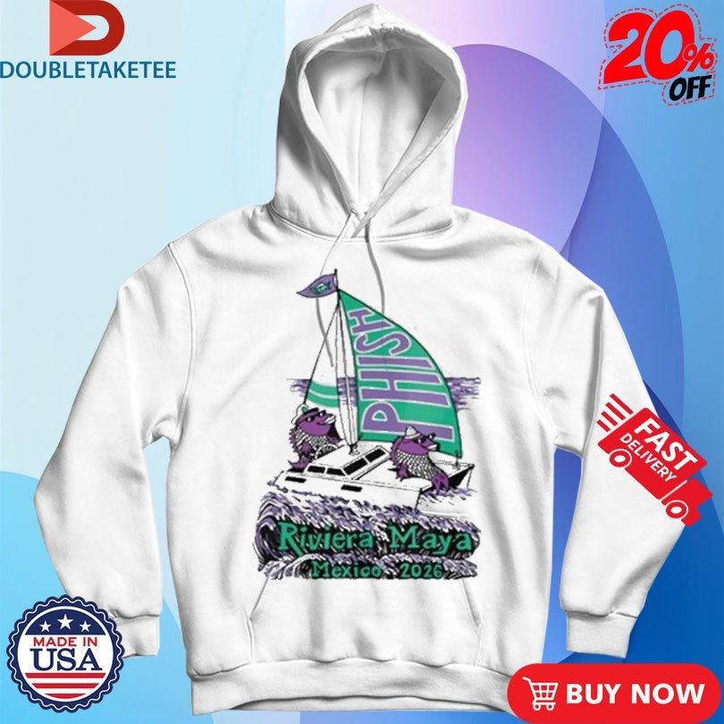 Official Phish Riviera Maya Pollock Waves Mexico 2026 Shirts