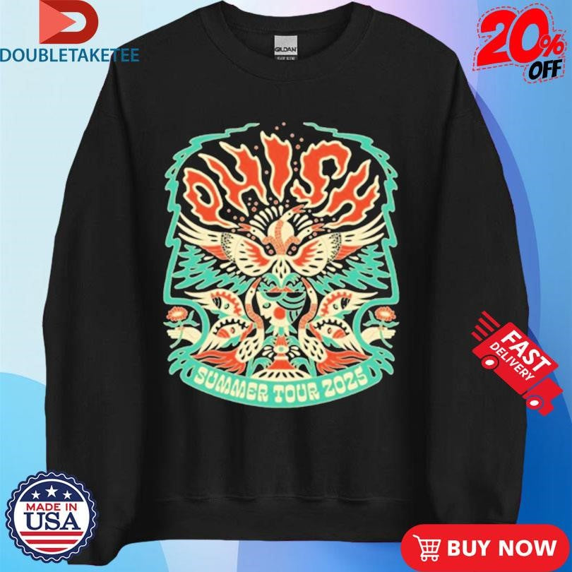 Official Phish Summer Tour 2025 July Shirts