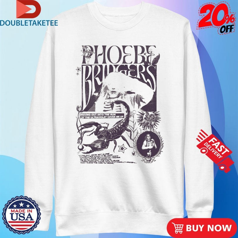 Official Phoebe Bridgers I Know The End Scorpion Shirts