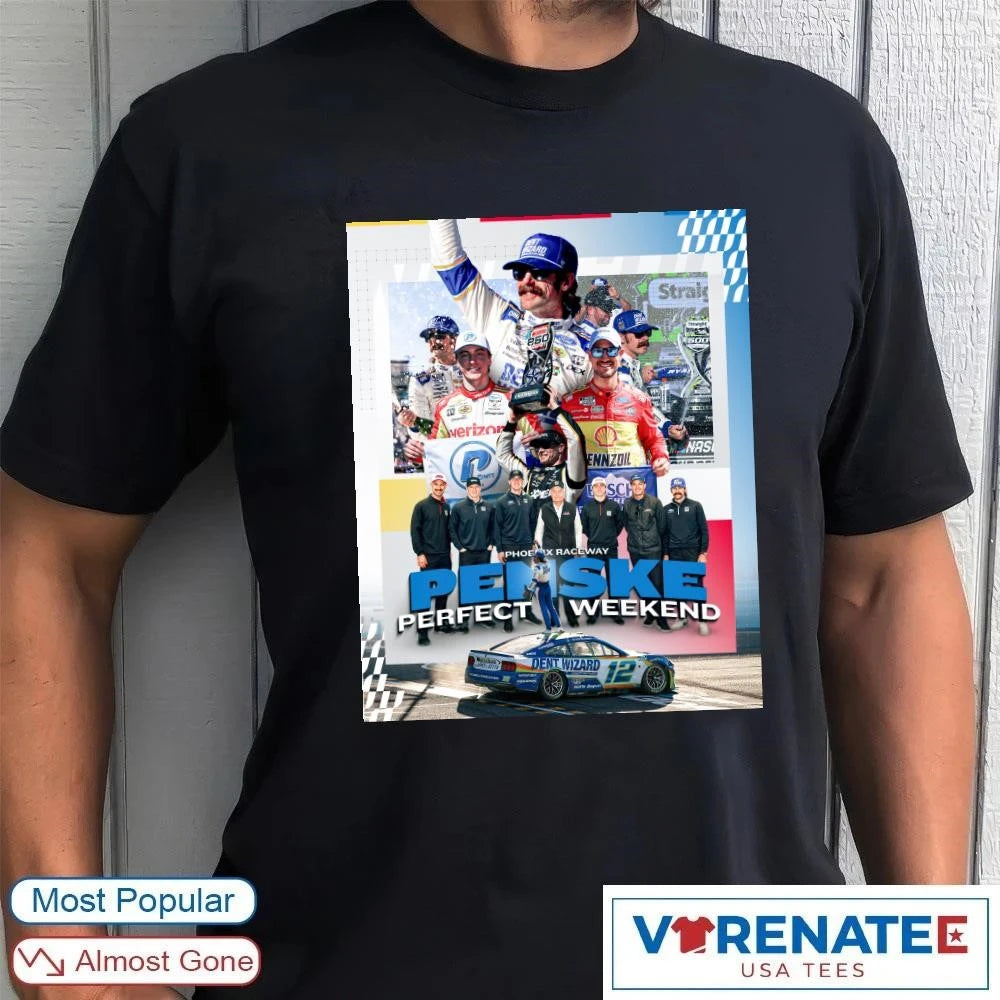Official Phoenix Raceway Penske Perfect Weekend NASCAR 2026 Poster T-Shirt
