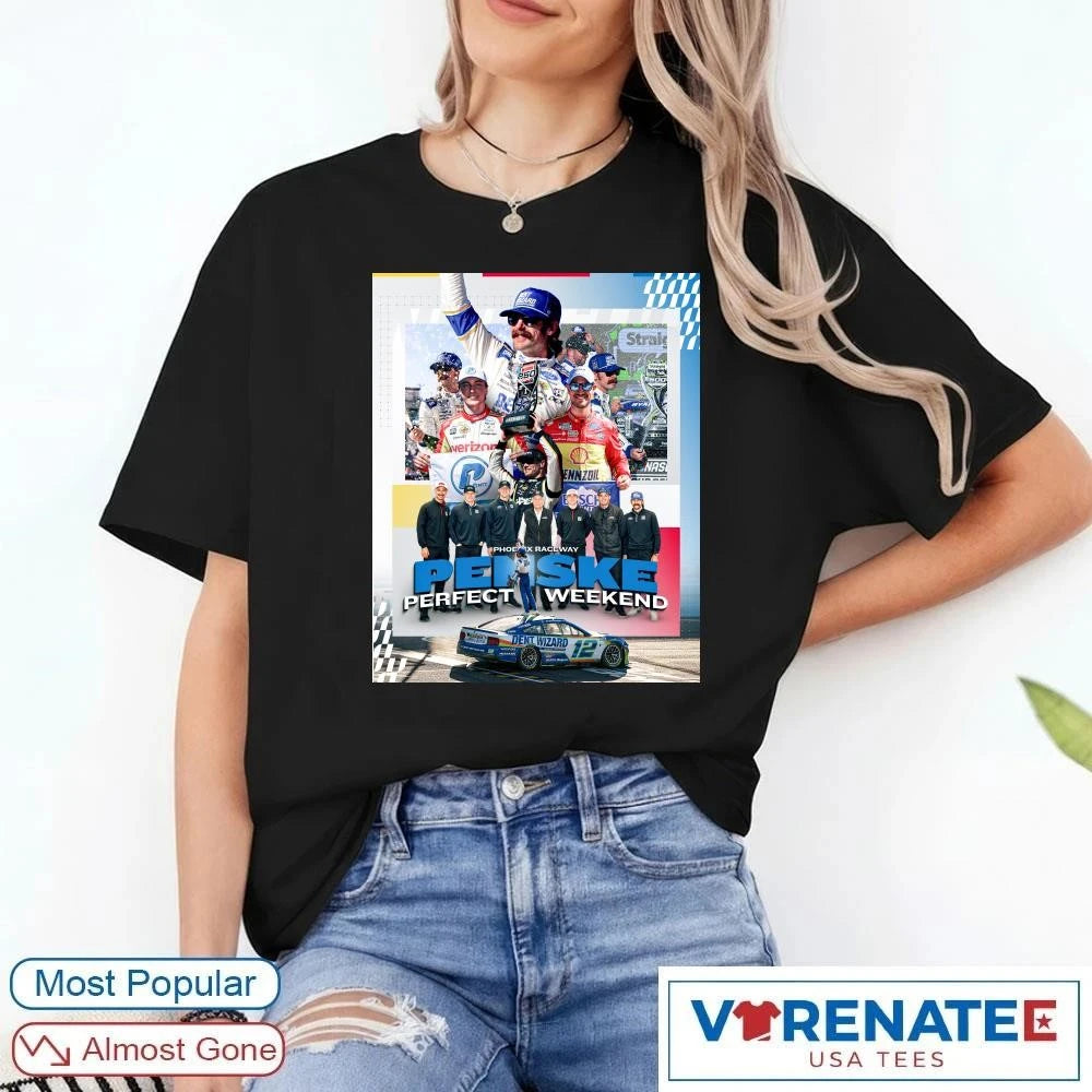 Official Phoenix Raceway Penske Perfect Weekend NASCAR 2026 Poster T-Shirt