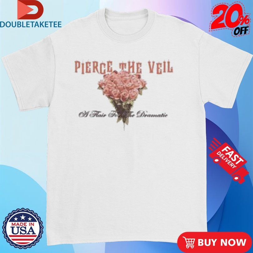 Official Pierce The Veil A Flair For The Dramatic Rose Shirts