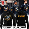 Official Pittsburgh Penguins 2026 Specialty Black History Logo Two Sided T-Shirt