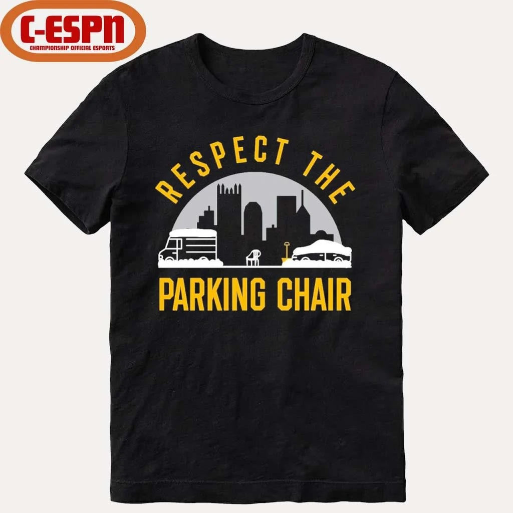 Official Pittsburgh Penguins Respect The Parking Chair Shirt