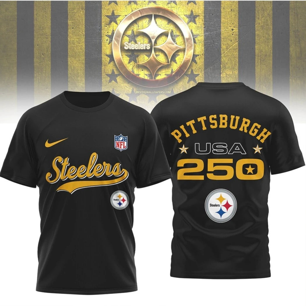 Official Pittsburgh ST Shirtlers USA 250th ST Shirtl City Pride Football Shirt
