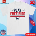 Official Play Free Bird American Hockey Shirts