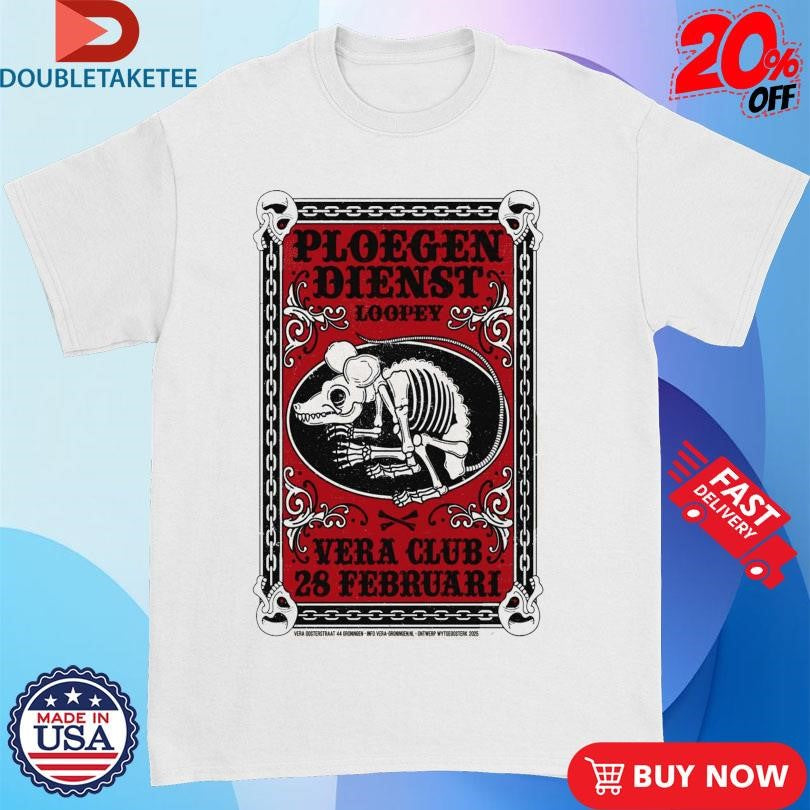Official Ploegendienst With Loopey 2-28-2025 Groningen Netherlands T-Shirts