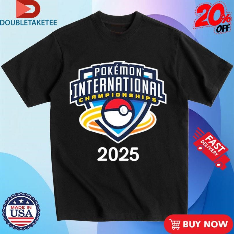 Official Pokémon International Championship 2025 Shirts