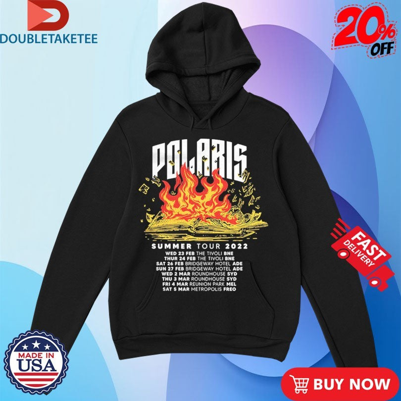 Official Polaris Summer 2022 Tour Shirts