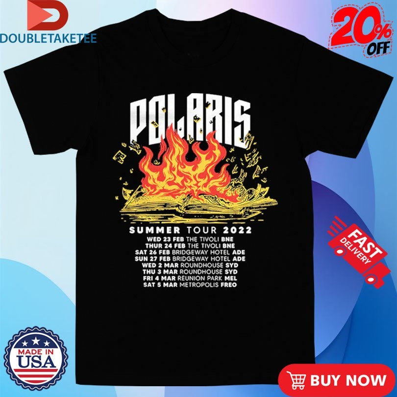 Official Polaris Summer 2022 Tour Shirts