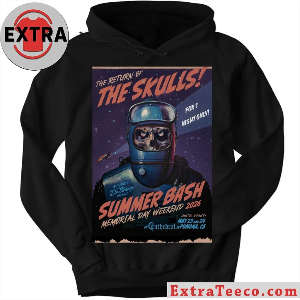 Official Poster The Skulls At The Cathedral Pomona In Pomona, CA On May 23-24, 2026 Shirt
