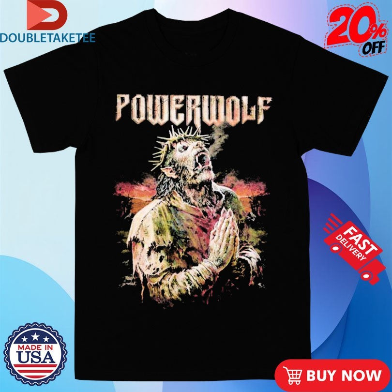Official Powerwolf Usa Tour 2025 Lupus Dei Anniversary Shirts