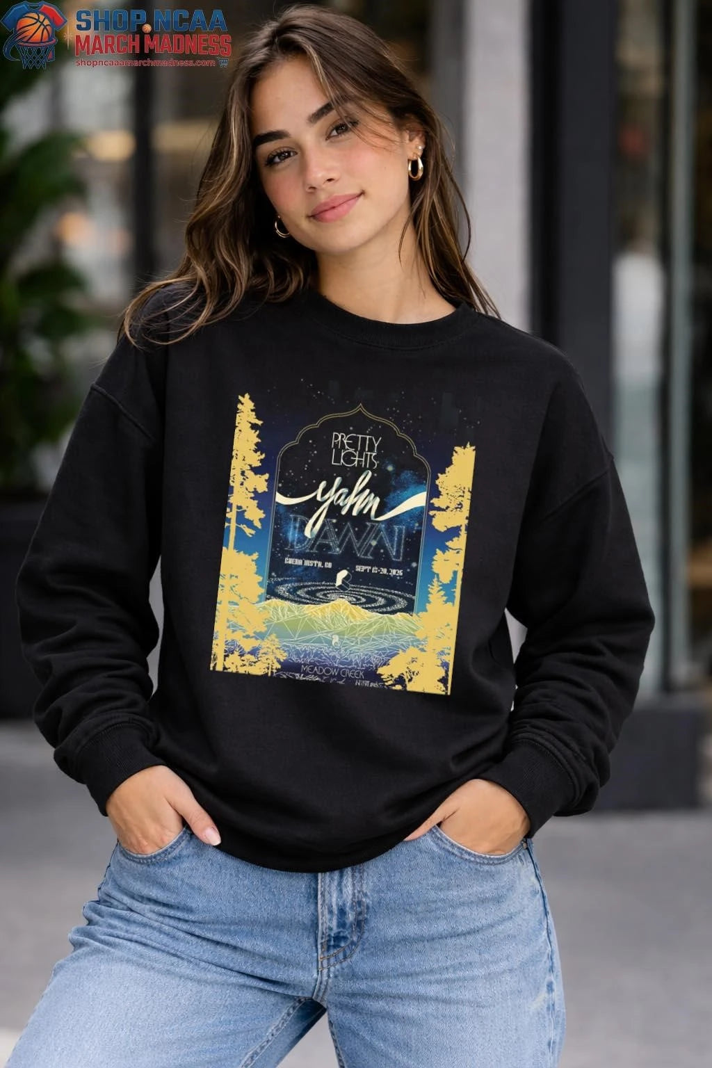 Official Pretty Lights Yahn Dawn 2026 Buena Vista Colorado At Meadow Creek From September 18 To 20 2026 T-Shirt