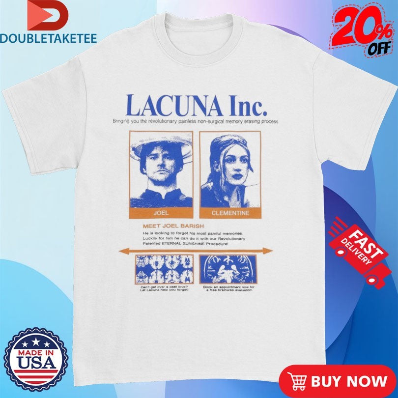 Official Procedure Don’t Forget With Lacuna You Can Forget Meet Joel Barish Scrt Shirts