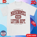 Official Property Of Massenomics Lifting Dept Shirts